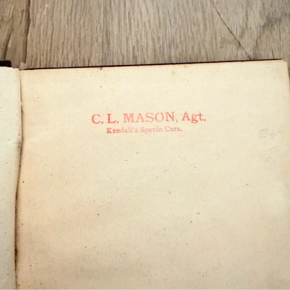 Antique 1886 Book, The Horse and His Diseases, Illustrated By‎ Dr. B. J. Kendall